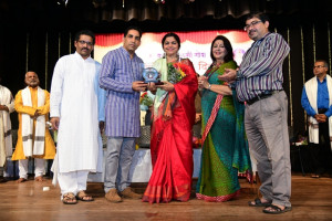 Felicitation of Smt. Kalyani Salunke